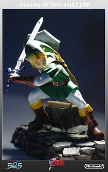 First 4 Figures Legend of Zelda Ocarina of Time Link Statue