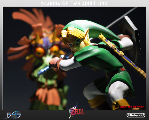 First 4 Figures Legend of Zelda Ocarina of Time Link Statue